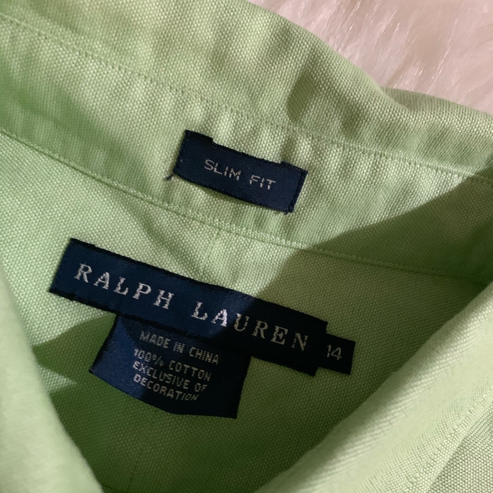 Light Green Button Down Shirt - image 3